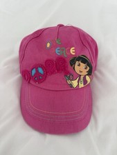 Dora The Explorer Nickelodeon Toddler Baseball cap 100 Cotton  Love,Peace,Dora  
