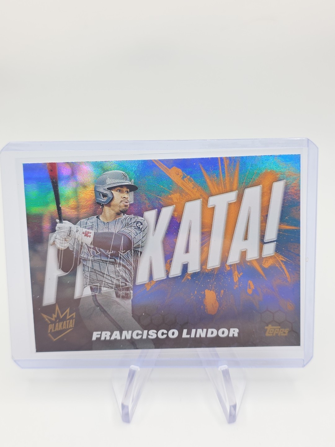 2025 Topps Series 1 - Plakata #PLAK-11 Francisco Lindor