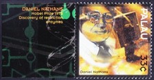 Palau 2000 MNH, Nobel Medicine, Daniel Nathans microbiologist