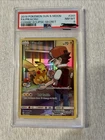 Pokemon 2019 PSA 8 Pikachu Secret Rare Full Art Holo Cosmic Eclipse 241/236