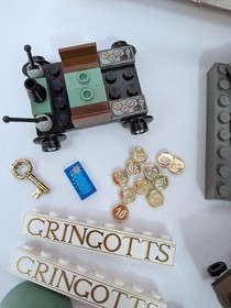 LEGO Harry Potter Gringotts Bank 4714 &ndash; Vintage 2002 Set w/ Box & Inserts &ndash; Used