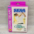 Fred Couples Golf Game Gear Original Box Only SEGA Sports Rare