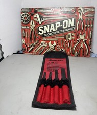 Snap On  Tools 4 piece Tapered Bit Set C0407~ USA