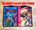 Splatterhouse 2 & 3: Bloody Save Edition Games, for Sega Mega Drive Genesis