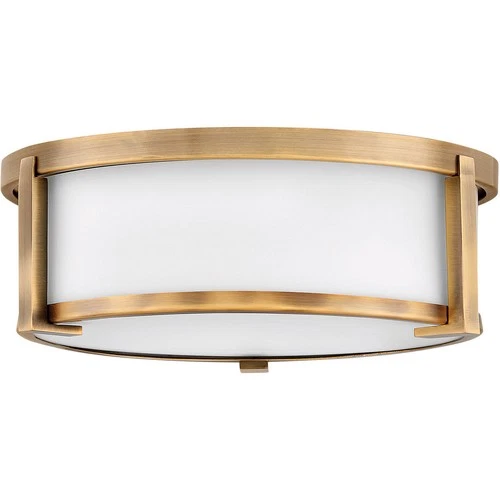 Brushed Bronze LED Flush Mount from the Lowell Collection - Picture 2 of 2