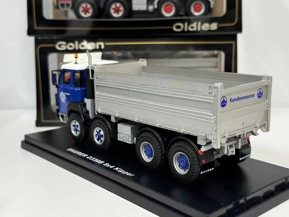 Golden Oldies 1/50 Saurer D330B 8✖️4 Kipper Resin Car Model - Image 4 of 4