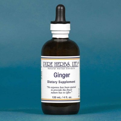 Pure Herbs: Ginger -  4 oz. (Natural Herbal Extracts)
