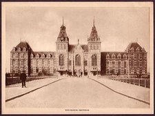 Antique Amsterdam Architecture Ryks Museum Building Photo Print