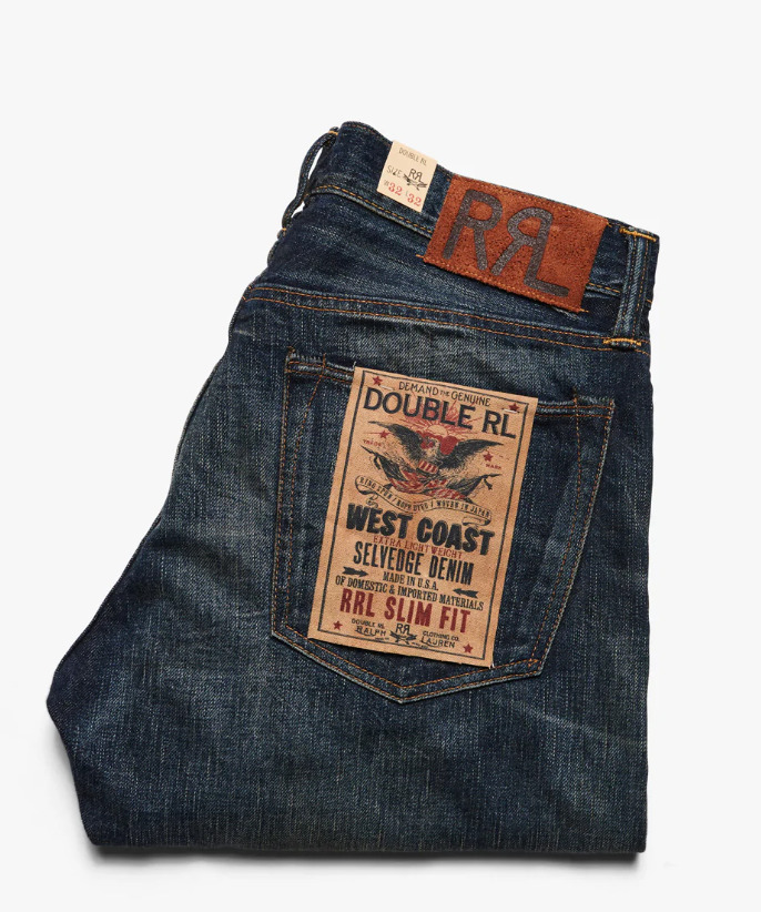 Ralph Lauren Slim Fit Selvedge Jeans