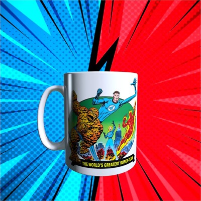 HEROES - Marvel Classic Fantastic Four - D1 - 11oz Coffee Mug | eBay