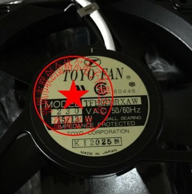 For TOYO TF120230RXAW All High Temperature 230VAC 15/13W 50/60HZ #WD1*