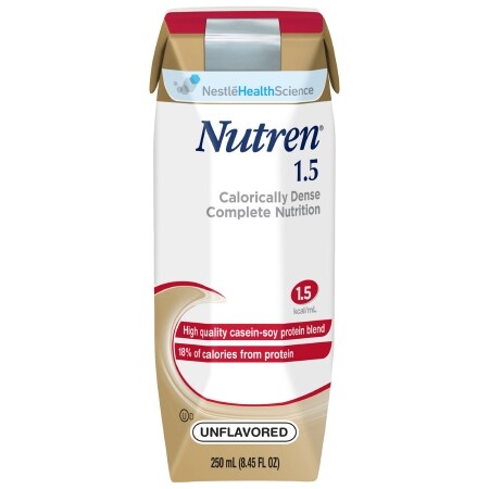 Nestle Nutren Formula, Unflavored (Formerly Vanilla), 250 ml - Case of 24 - Picture 3 of 3