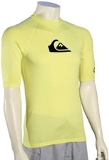 QUIKSILVER Mens ALL TIME S/S Rashguard - GEN0...