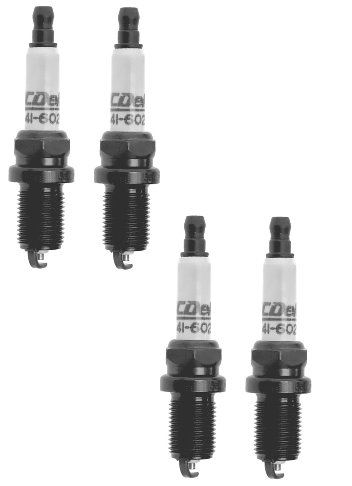 Set Of 4 Spark Plugs AcDelco For VW Suzuki Saturn Saab Mercedes Chevy Audi 4 CYL