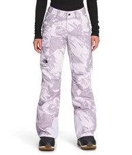 The North Face Women's Waterproof Pants Freedom Insulated Breathabl Lavender Fog
