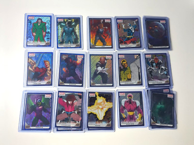 Upper Deck Marvel Platinum 2023 Blue Traxx /499 Drop Down Liste zur Auswahl