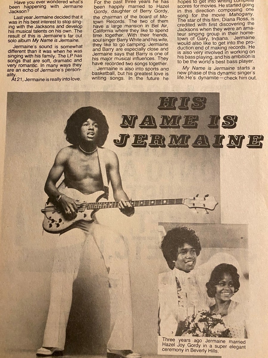 Jermaine Jackson The Jacksons EP 5枚セット Jermaine Jackson, The Jackson Five, Three Page Vintage Clipping | eBay