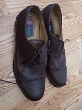 Chaps lace up dress shoes leather 12 m