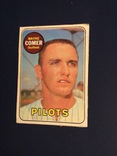 1969 Topps Wayne Comer Card READ!