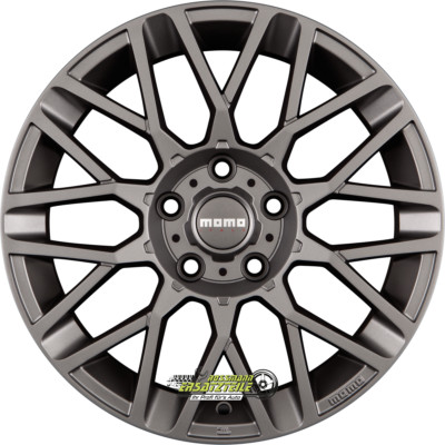 2x Momo Revenge matt anthracite 8x17 ET45 - LK5/114.3 ML72.3 Felge Alu