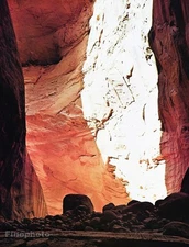 1962 Vintage 16x20 CANYON LANDSCAPE Utah Arizona Rock Abstract Art ELIOT PORTER