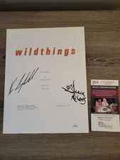 DENISE RICHARDS & NEVE CAMPBELL SIGNED WILD THINGS SCRIPT AUTOGRAPHED JSA
