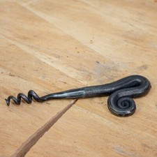 Vintage Korkenzieher, als Tischdekoration, Klein, Eisen, Braun