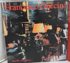 [LP VINILE] F. Guccini - "Quello che non..." -  EDITORIALE