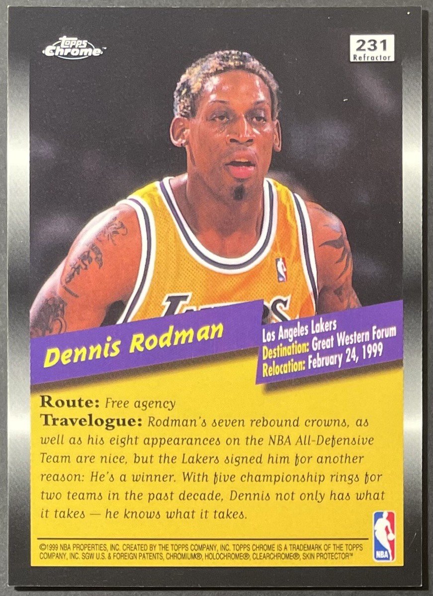 スポーツ NBA COURTCOLLECTION DENNIS RODMAN LAKERS 98-99 Dennis Rodman #73 Lakers Mens Mitchell & Ness Swingman