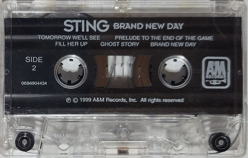 Sting – Brand New Day Cassette Tape 1999 A&M Records – 0694904434 The Police - Picture 4 of 4