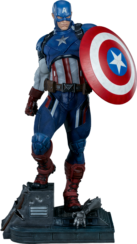Marvel Comics Classic Captain America Premium Format Figure Sideshow Statue