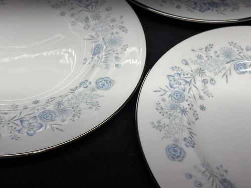 Wedgwood "BELLE FLEUR" Bone China ~ England ~ Set of 6 ~ Salad Plates ~ 8 1/8" - Picture 5 of 9