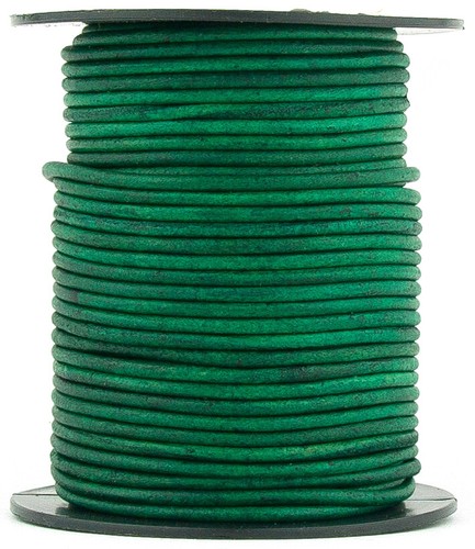 Xsotica® Dye Shades Round Leather Cord 1.0mm - Picture 5 of 33