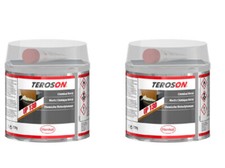 2x TEROSON Chemical Metal - 321g Tin - Loc130