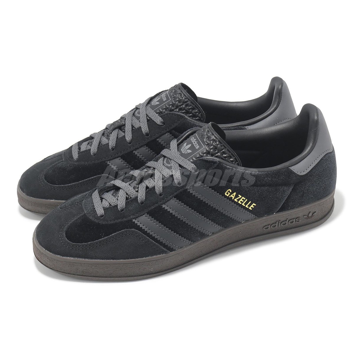 新品未使用・adidas originals gazelle indoor w adidas Originals Gazelle Indoor W Core Black Carbon Grey Gum
