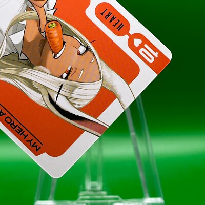 Mirko My Hero Academia Heart 10 Collectable Playing Card TCG Anime