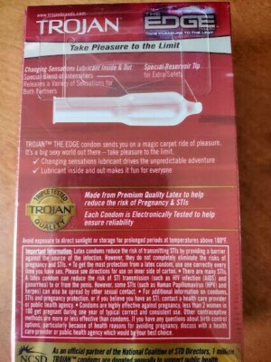 Trojan The Edge Changing Sensations Lubricated Condoms 10 Count for sale  online | eBay