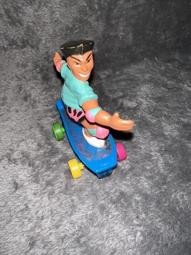Vintage 1986 Skateboard Gang  Roller Jimmy B. Chin Mattel Figures