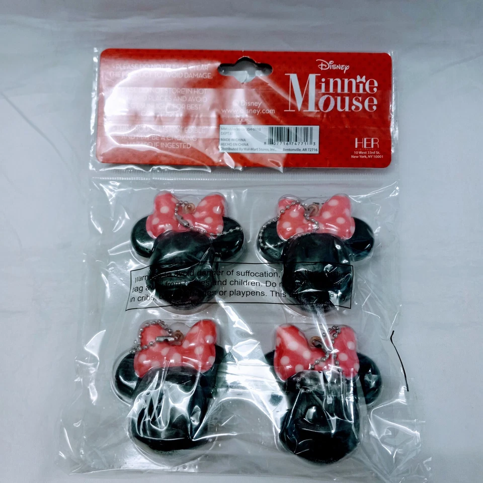Paquete de 4 llaveros Disney Minnie Mouse edad 3+ Foto 2 de 2