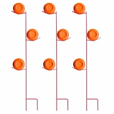 GoSports Outdoors Shooting Practice Range Clay Pigeon Holders | 3 Stand Pack
