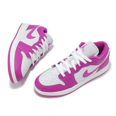 Nike Air Jordan 1 Low GS AJ1 Fire Pink Kids Youth Casual
