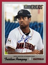 2019 Topps Heritage Minors Tristan Pompey Real One Autographs #ROA-TP
