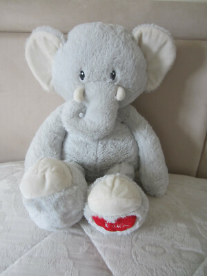 Clintons Elephant Grey Soft Toy Plush 