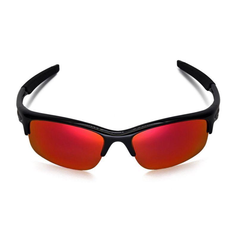 WL Polarized Fire Red Replacement Lenses For Oakley Bottle Rocket