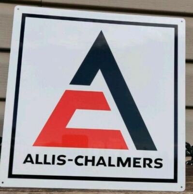 ALLIS - CHALMERS AC METAL SIGN FARMING EQUIPMENT TRACTORS PARTS 12X12 50078
