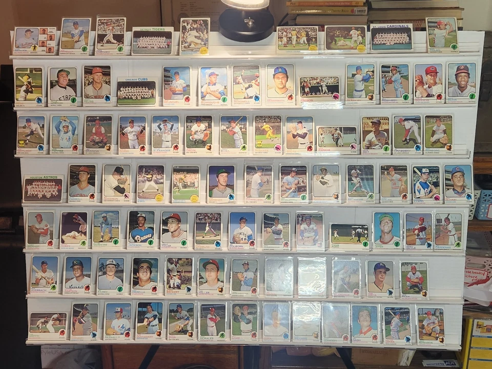 ~A-巨大! 1973 年 Topps 77 卡套装:Stargell、Weaver、Fregosi、Torre 等无 DUPS! — 第 3/4 张图片