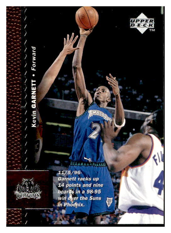 1996-97 Upper Deck #251 Kevin Garnett
