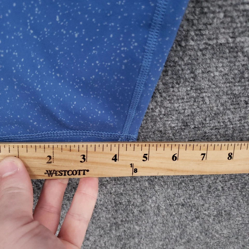 Leggings tórridos para mujer 2 EE. UU. 2X azules tiro alto brillo elástico tirar en gimnasio yoga Foto 3 de 4