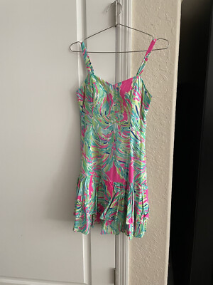 Lilly Pulitzer Morgana Dress In Shady Lady Size 2 | eBay