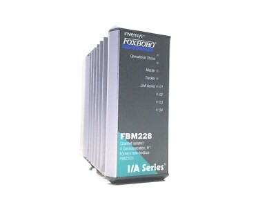 Carte D'interface Foxboro I/A FBM228 / P0922QS - Bus Foundation Fieldbus H1, 4 Ports, Occasion